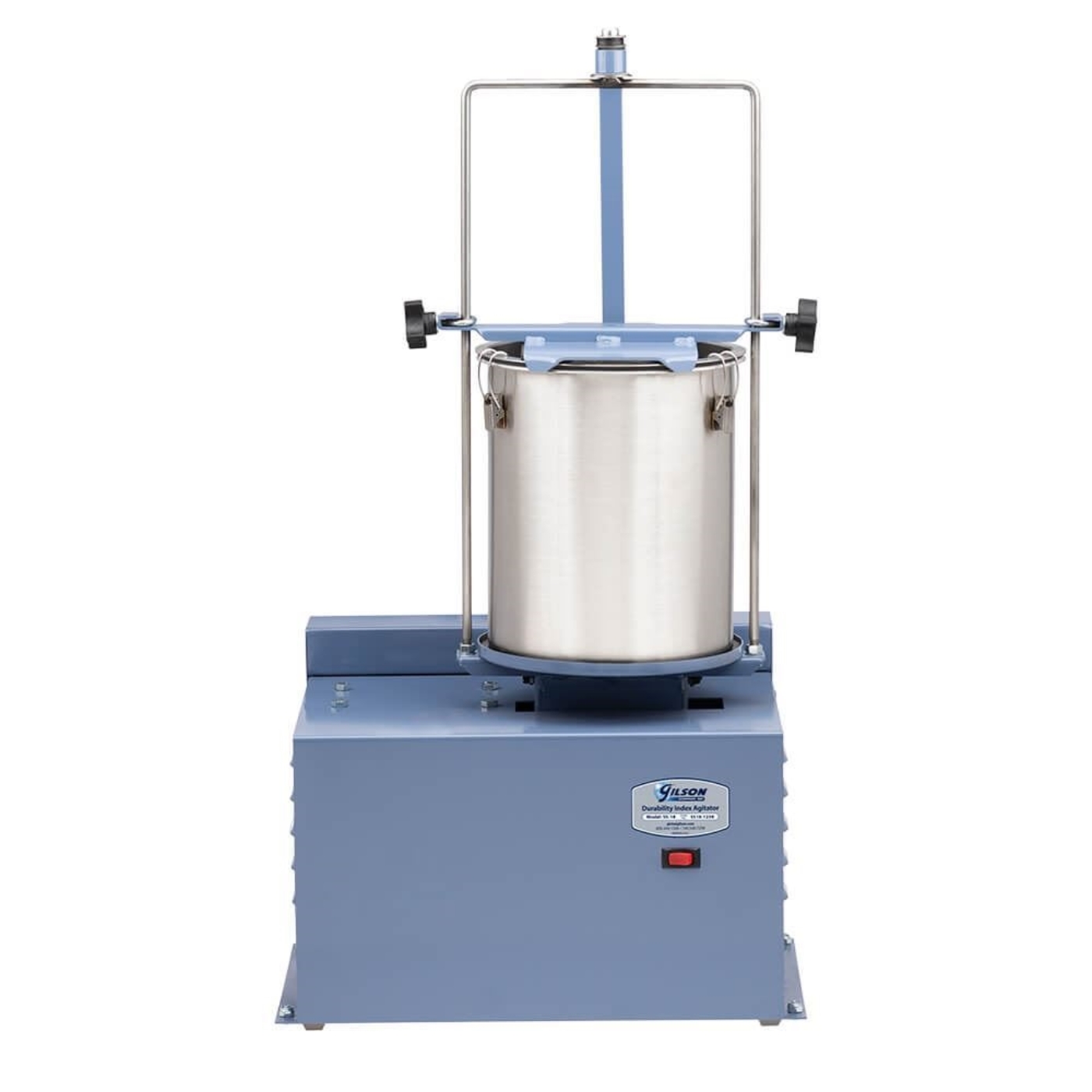 Durability Index Agitator shown with optional Wash Vessel