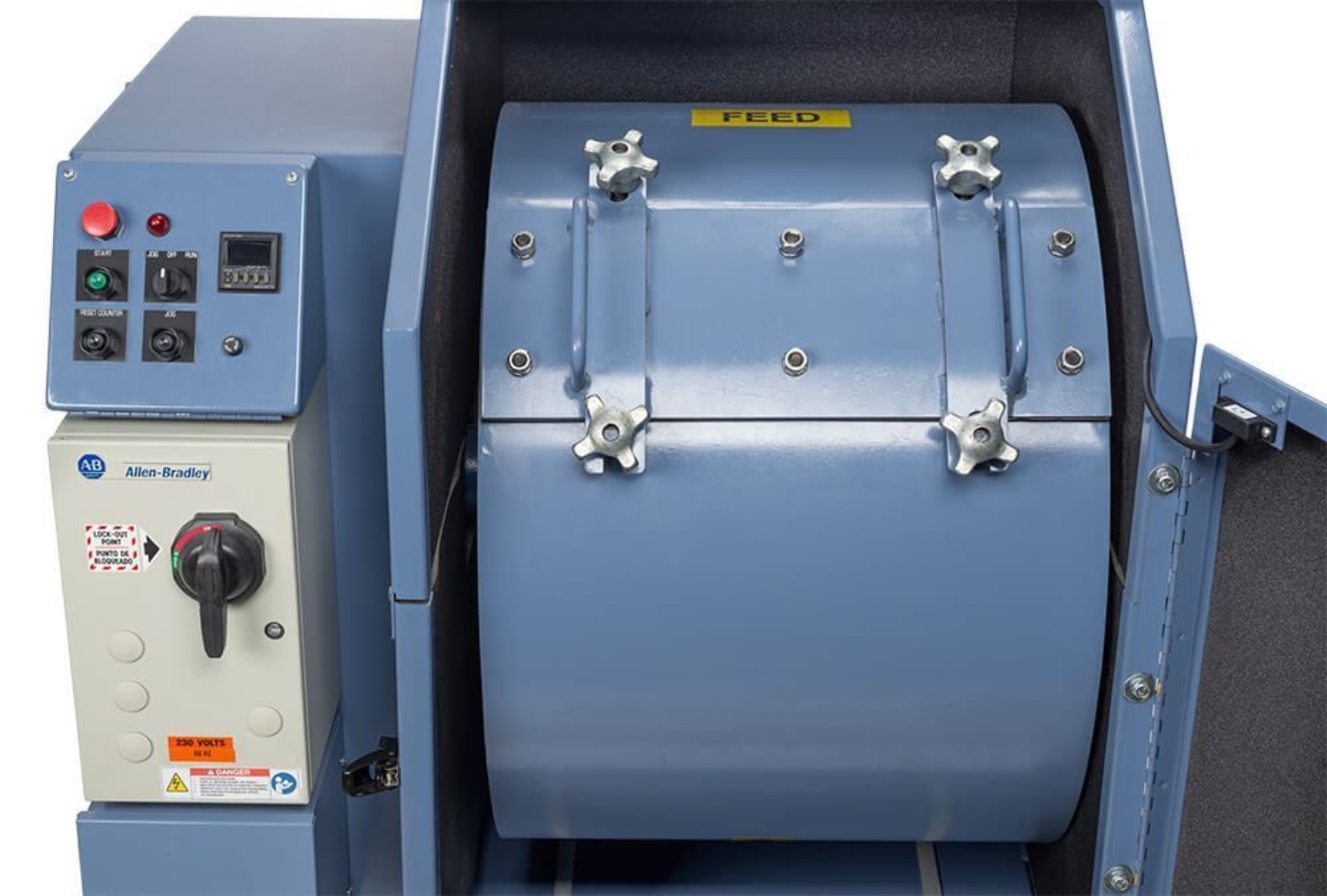 Los Angeles (LA) Abrasion Machine Controller Console and Drum Door