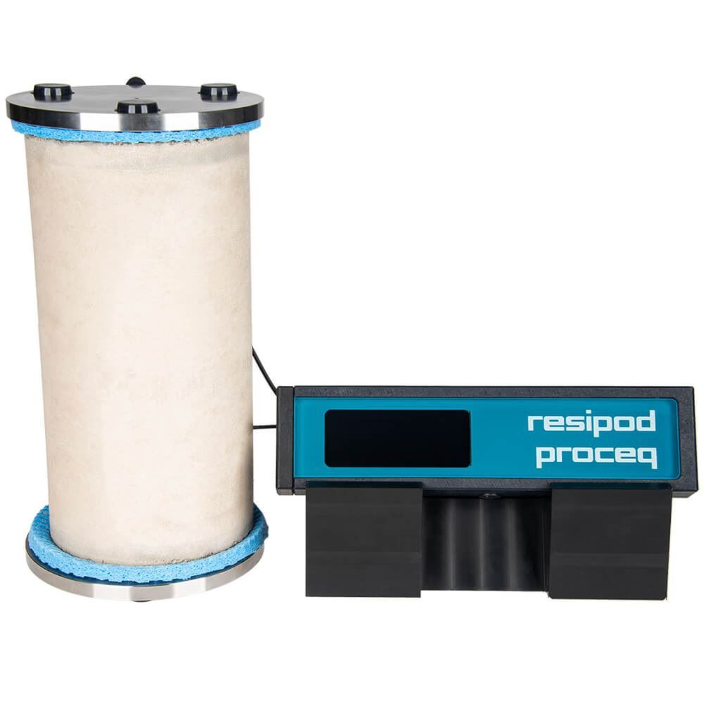 Contact Pads in use with Resipod Resistivity Meter