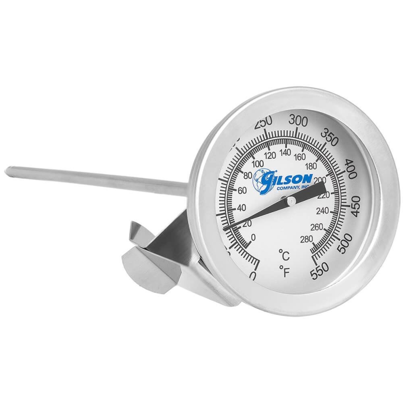 Dual Range Dial Thermometer, 0°–550°F (0°–285°C)