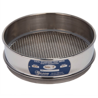 Picture of 8in Sieve, All Stainless, Full-Height, No.7