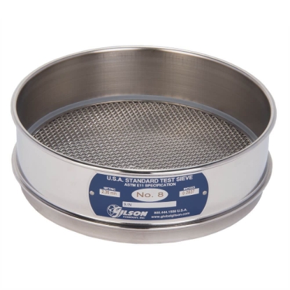 Picture of 8in Sieve, All Stainless, Full-Height, 8in 