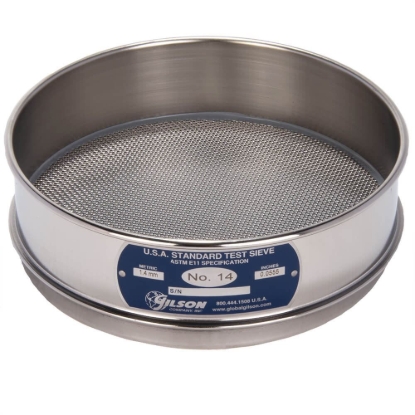 Picture of 8in Sieve, All Stainless, Full-Height, No.14