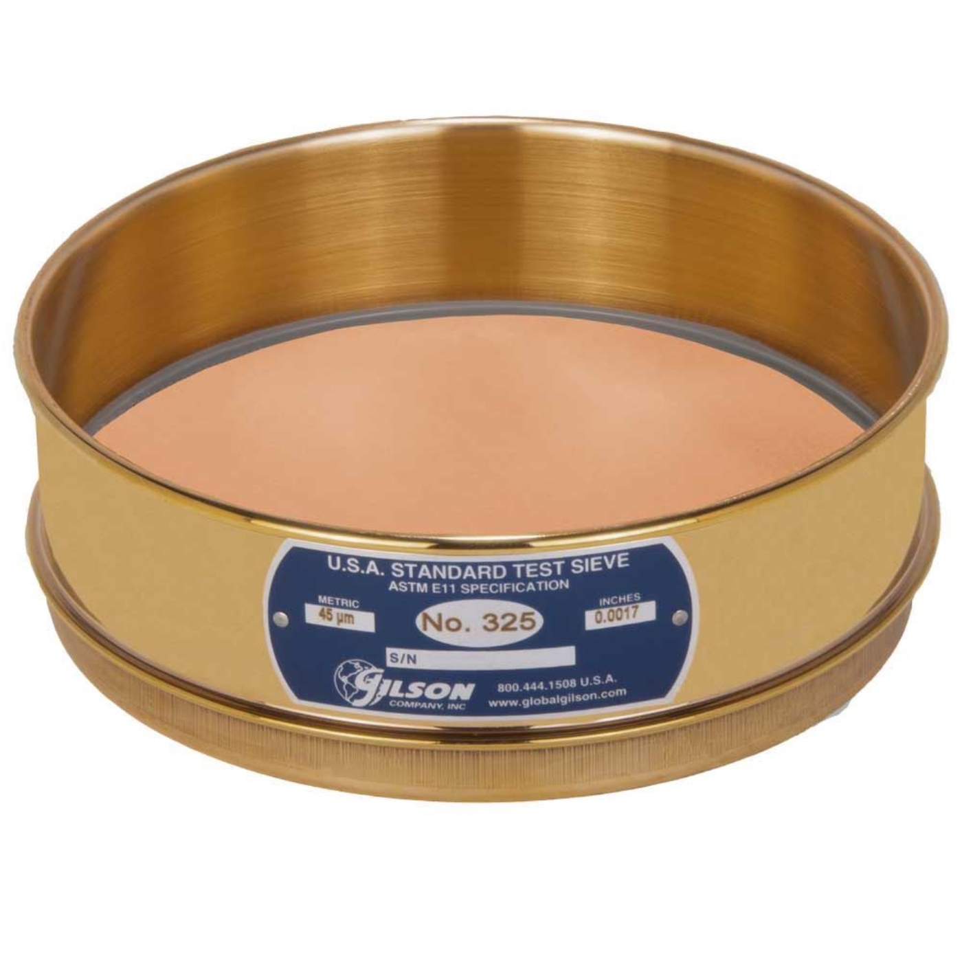 Picture of 8in Sieve, All Brass, Full-Height, No.325