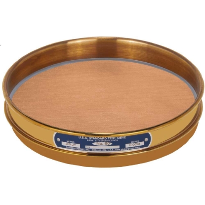 Picture of 8in Sieve, All Brass, Half-Height, No.60