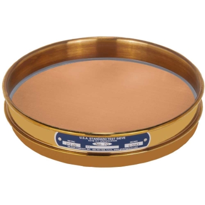 Picture of 8in Sieve, All Brass, Half-Height, No.70