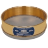 Picture of 8in Sieve, Brass/Stainless, Full-Height, No.635 with Backing Cloth