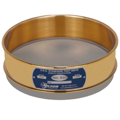 Picture of 8in Sieve, Brass/Stainless, Full-Height, No.635