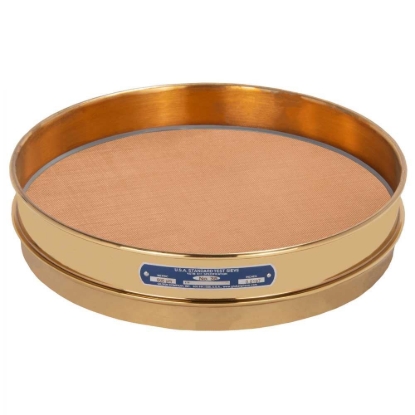 Picture of 12in Sieve, All Brass, Half-Height, No.35