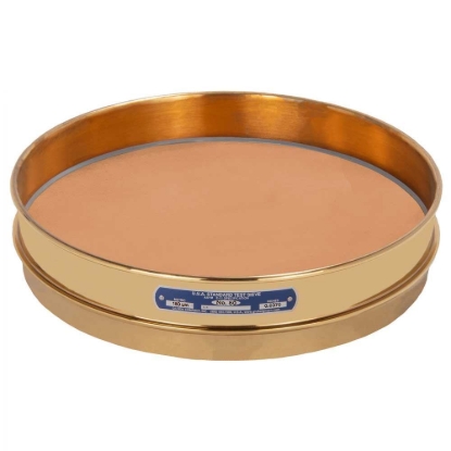 Picture of 12in Sieve, All Brass, Half-Height, No.80