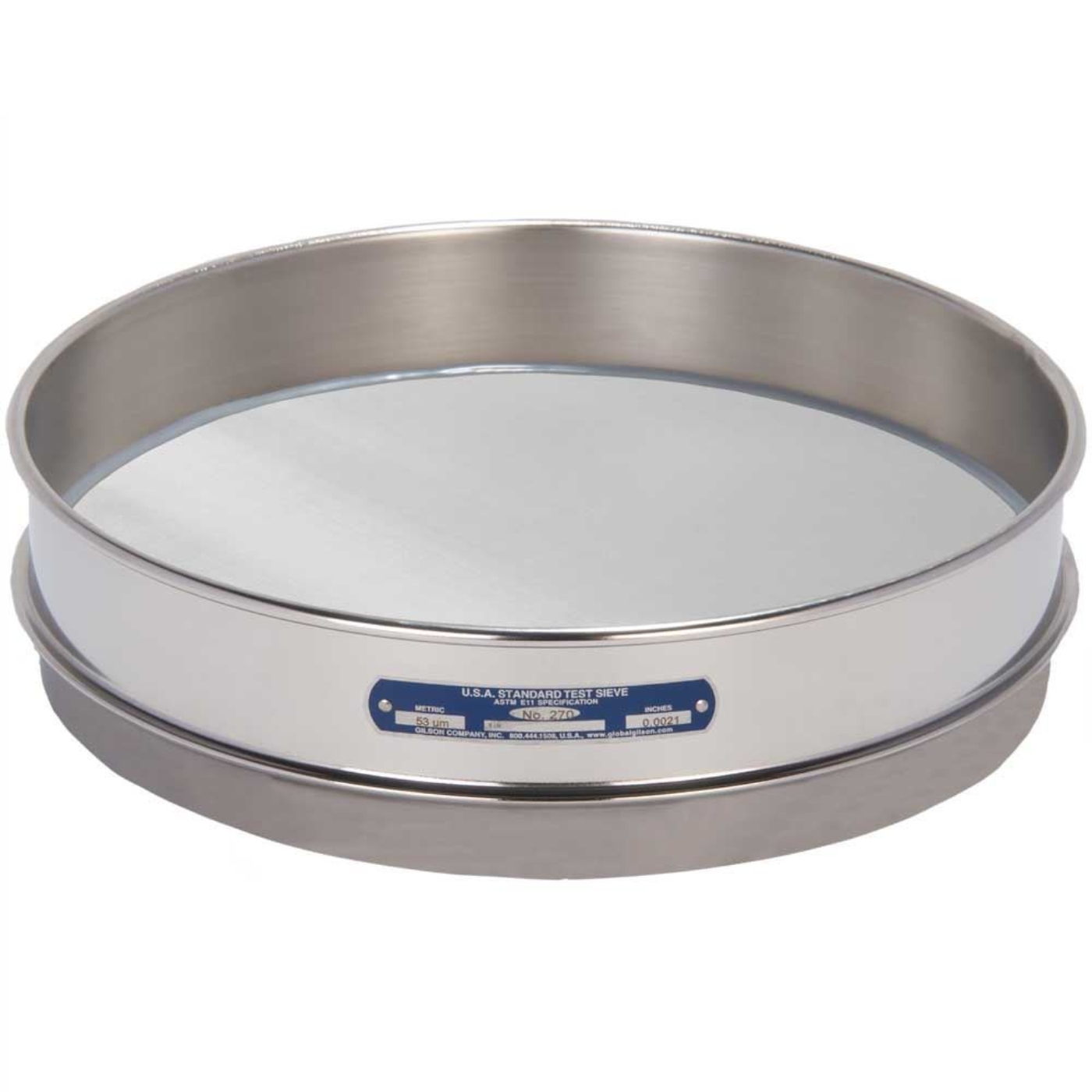 Picture of 12in Sieve, All Stainless, Intermediate-Height, No.270