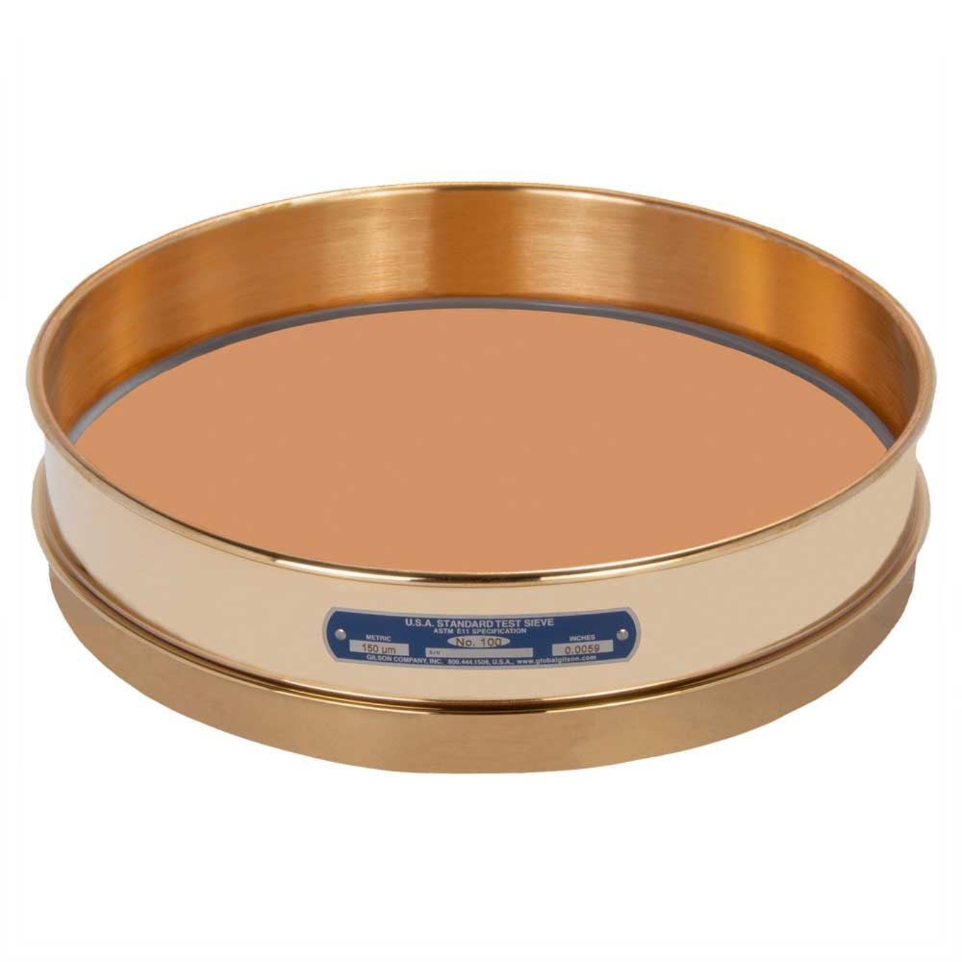 Picture of 12in Sieve, All Brass, Intermediate-Height, No.100