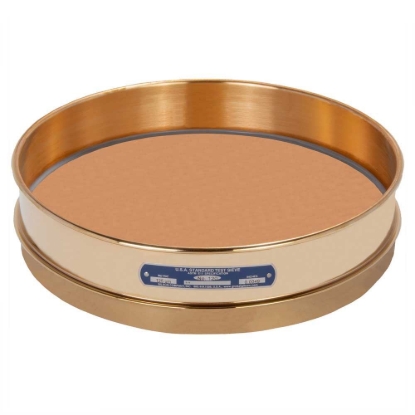 Picture of 12in Sieve, All Brass, Intermediate-Height, No.120