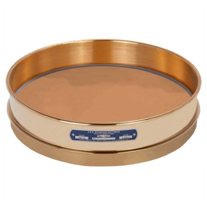 Picture of 12in Sieve, All Brass, Intermediate-Height, No.140