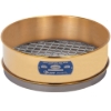 12" Sieve, Brass/Stainless, Full-Height, 5/8"