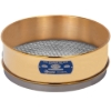 12" Sieve, Brass/Stainless, Full-Height, 5/16"