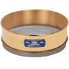 12" Sieve, Brass/Stainless, Full-Height, No. 6