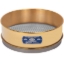 12" Sieve, Brass/Stainless, Full-Height, No. 6