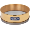 12" Sieve, Brass/Stainless, Full-Height, No. 8