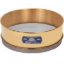 12" Sieve, Brass/Stainless, Full-Height, No. 8