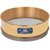 12" Sieve, Brass/Stainless, Full-Height, No. 30