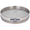 Picture of 12in Sieve, All Stainless, Half-Height, No.120 with Backing Cloth