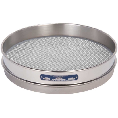 Picture of 12in Sieve, All Stainless, Half-Height, No.8