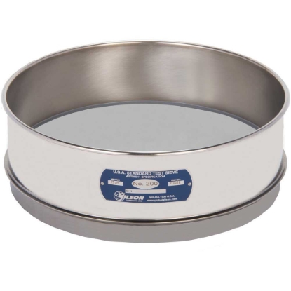 Picture of 12in Sieve, All Stainless, Full-Height, No.200