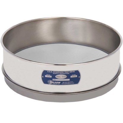 Picture of 12in Sieve, All Stainless, Full-Height, No.100