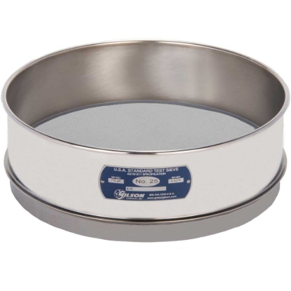 Picture of 12in Sieve, All Stainless, Full-Height, No.25