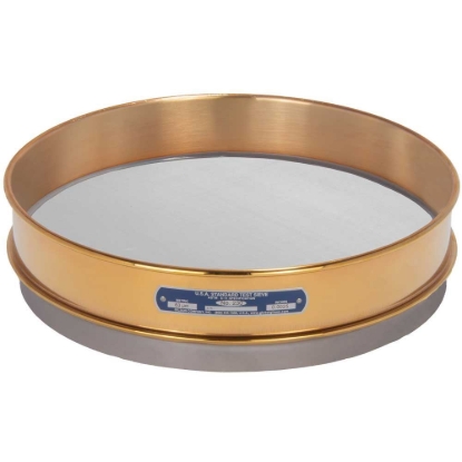 Picture of 12in Sieve, Brass/Stainless, Intermediate-Height, No.230