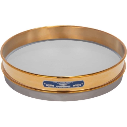 Picture of 12in Sieve, Brass/Stainless, Intermediate-Height, No.100