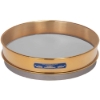 Picture of 12in Sieve, Brass/Stainless, Intermediate-Height, No.100 with Backing Cloth