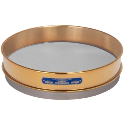 Picture of 12in Sieve, Brass/Stainless, Intermediate-Height, No.80
