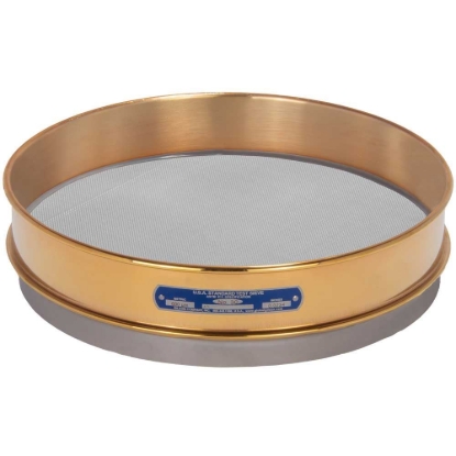 Picture of 12in Sieve, Brass/Stainless, Intermediate-Height, No.30