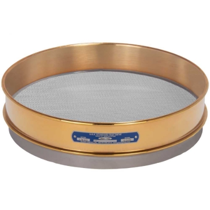 Picture of 12in Sieve, Brass/Stainless, Intermediate-Height, No.16