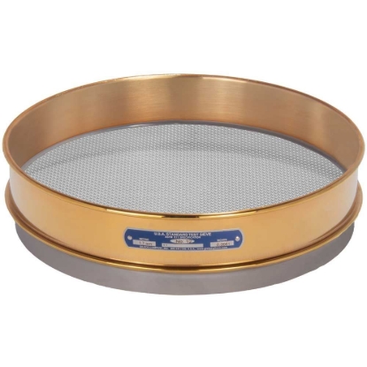 Picture of 12in Sieve, Brass/Stainless, Intermediate-Height, No.12