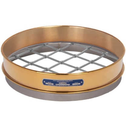 Picture of 12in Sieve, Brass/Stainless, Intermediate-Height, 1-3/4in