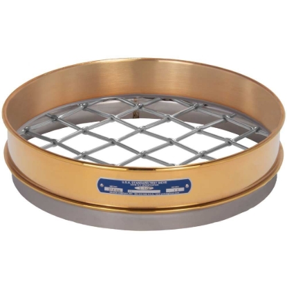 Picture of 12in Sieve, Brass/Stainless, Intermediate-Height, 1-1/2in