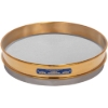 Picture of 12in Sieve, Brass/Stainless, Half-Height, No.50