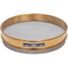 Picture of 12in Sieve, Brass/Stainless, Half-Height, No.45