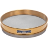 Picture of 12in Sieve, Brass/Stainless, Half-Height, No.40