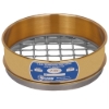 8" Sieve, Brass/Stainless, Full-Height, 7/8"