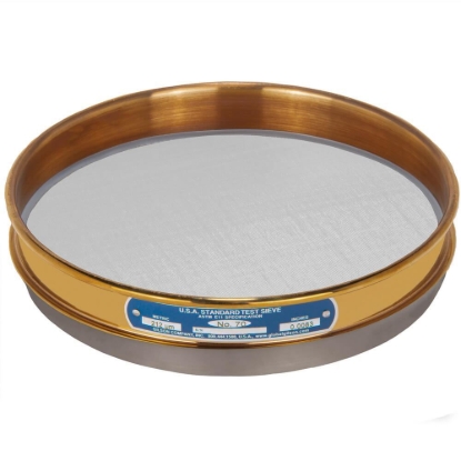 Picture of 8in Sieve, Brass/Stainless, Half-Height, No.70