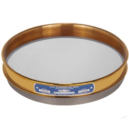Picture of 8in Sieve, Brass/Stainless, Half-Height, No.170