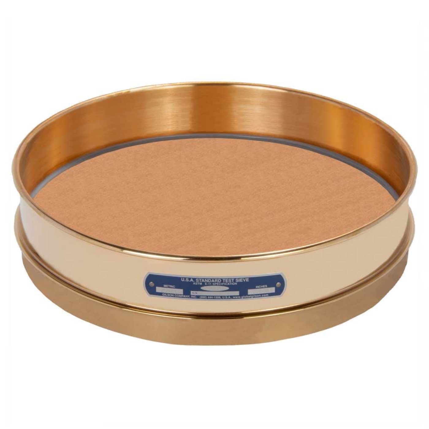 Picture of 12in Sieve, All Brass, Intermediate-Height, No.70