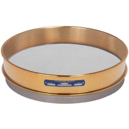 12in Sieve, Brass/Stainless, Intermediate-Height, No.25