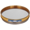 Picture of 8in Sieve, Brass/Stainless, Half-Height, No.100 with Backing Cloth