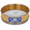 Picture of 8in Sieve, Brass/Stainless, Full-Height, No.120 with Backing Cloth