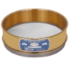 Picture of 8in Sieve, Brass/Stainless, Full-Height, No.270 with Backing Cloth